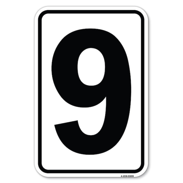 Safety Sign, 12 in Height, Aluminum, 18 in Length, 22899